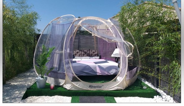 WELLNESS AREA AND ACCOMMODATION WITH BUNGALOW, ATYPICAL BUBBLE AND PRIVATE SPA