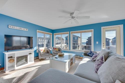 Wells Beach House w/Ocean-View Deck