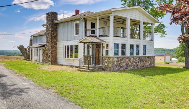 Wellsboro Farmhouse w/Grill & Fire Pit!