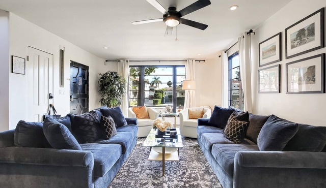 West Beach Villa 4 - One of a kind, outdoor living, beachside, walk to Funk Zone and more!