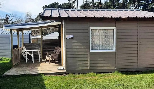 WEST CAMPING * - Chalet 16m2 - 1 bedroom (without shower) 2 persons