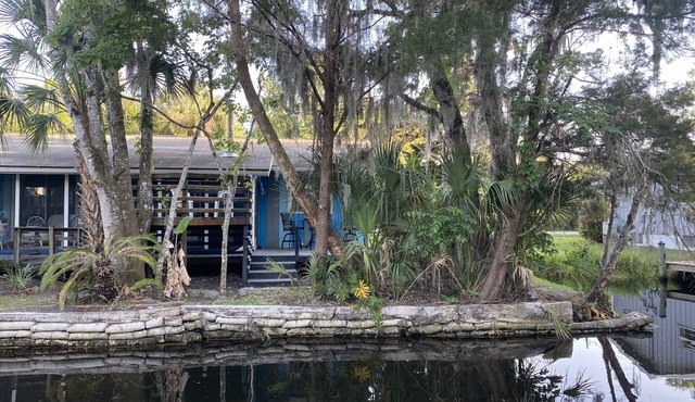 West Creek in Old Homosassa across from the Freezer