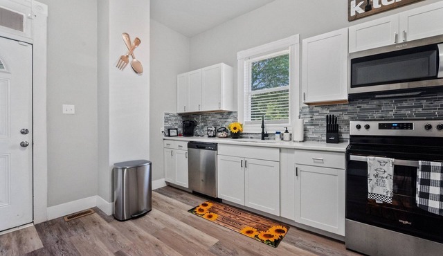 West High 3BR Private Backyard Petersburg Gem