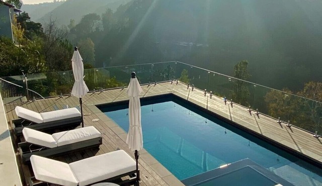 West Hollywood Hills Pool Home With Views