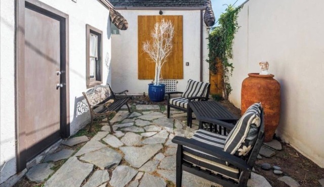 West Hollywood Little House with Backyard and Garage!