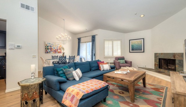 West Hollywood Townhouse with Loft and Balconies