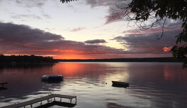West Lake Cottages offers summer camp style buildings for 7, 130’ waterfront