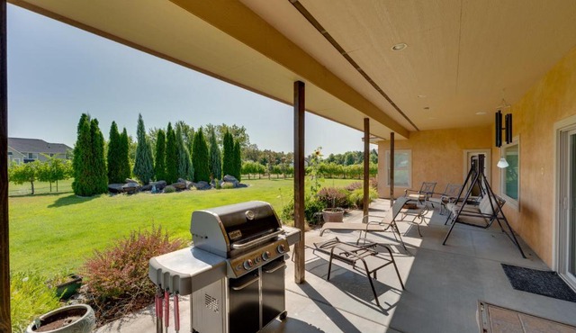 West Richland Home with Vineyard and Mountain Views!