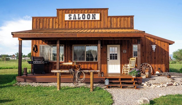 Western Saloon with Teton Views!
