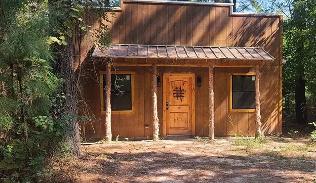Western Style Bank in the East Texas Piney Woods - Rustic Trails Texas LLC