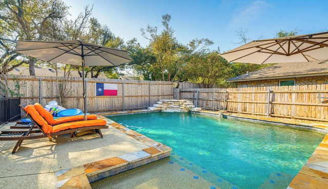WFH-Friendly Austin Getaway w/Backyard Oasis!
