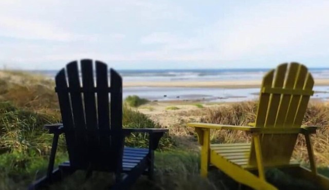 Whales Watch – any closer to the Ocean and you'd need a wetsuit.