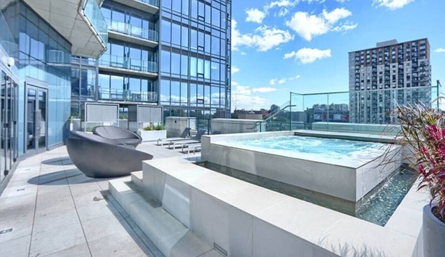 What a view! Downtown Montreal 43rd floor luxury condo with parking