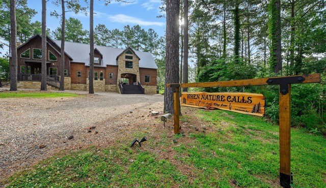 When Nature Calls: Sleeps 31 Bunk Room + Game Room