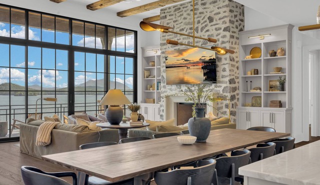 Where luxury meets perfection. 6BR, 4.5BA on Lake Chatuge.