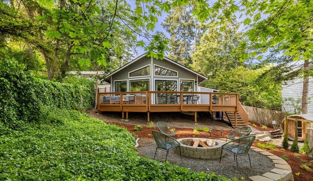 Whidbey Island A-Frame 2BR | Beach Access | Sauna