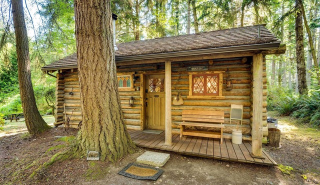 Whidbey Island Cabin w/ Deck & Gas Grill!