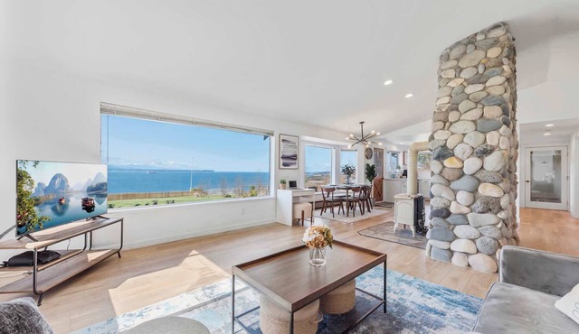 Whidbey Island Getaway with Unobstructed Ocean Views