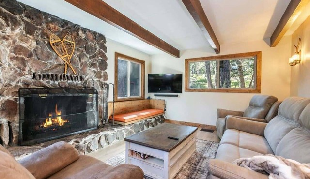 Whimsical Cabin with Deck - 1 Mile to Lake Tahoe