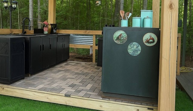 Whimsical glamping retreat on farm animal sanctuary