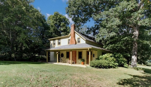 Whimsical Guest Cottage by a Mountain Stream