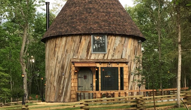 Whimsical Hobbit House in the Shenandoah Virginia "Shire"