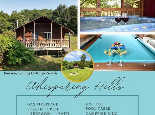 Whispering Hills - Pet Friendly - Grill - Wifi - Fire Pit - Covered Porch - Screen Porch - Fireplace - View - Billiard Table - Game room