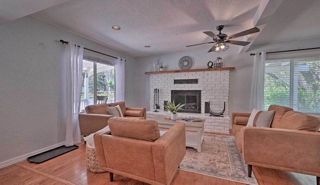 Whispering Pines Home: Fire Pit, Near Scenic Hikes