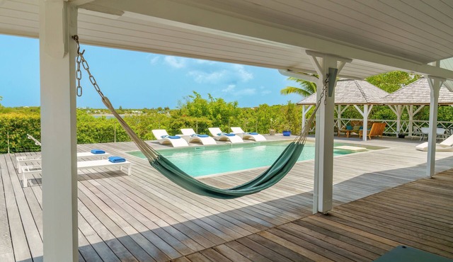 Whispers of the Caribbean: Villa Azur’s Private Pool, Jacuzzi & Timeless Luxury