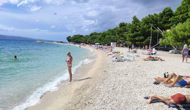 White idyll on the blue sea