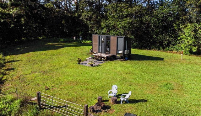 White Jacaranda Tiny House by Tiny Away