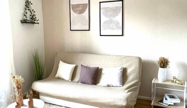 White - MAGIC COCOON near the Castle of Fontainebleau