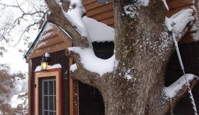 White Oak Tree House by Garden of the Gods in the Shawnee National Forest