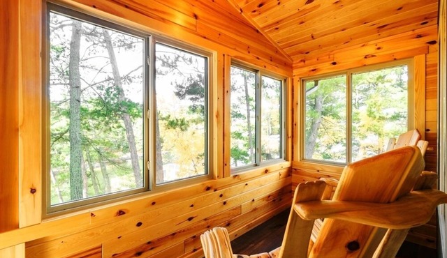 White Pine Retreat - Channel View. This is our nicest cabin - all new.
