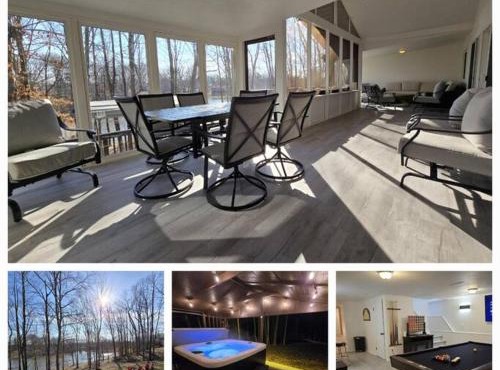 White Tail Run At Heron Hill Retreat Hot Tub Lake!