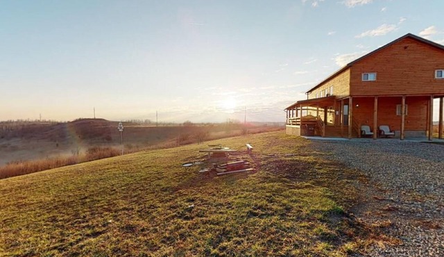 Whitetail Haven Log Cabin on 56 Acres