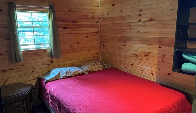 Whitney cabin located on the Madawaska river just outside of Algonquin park