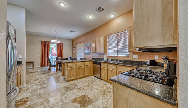 Why stay in the confinement of a hotel,when you can stay in this Las Vegas oasis