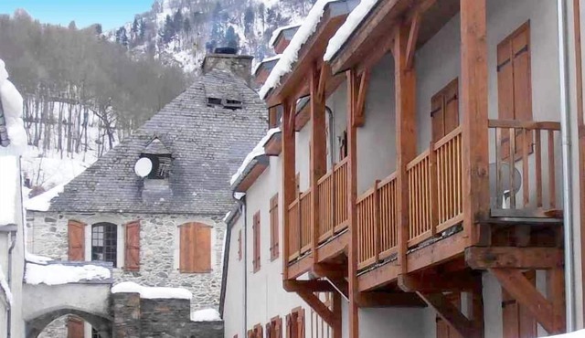 Wifi, 1st floor, swimming pool, balcony, tv, 35m², Saint Lary Soulan