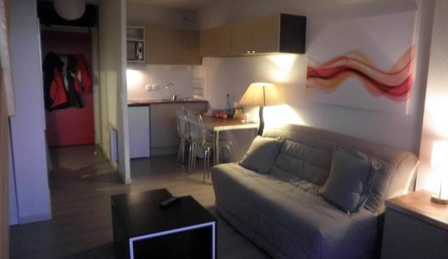 Wifi, 25m from resort center, terrace, parking, tv, ski locker, 23m², Chabanon-Selonnet