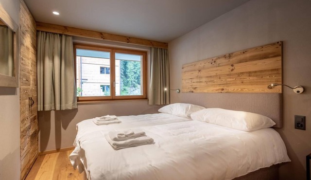 Wifi, resort center, terrace, tv, ski locker, 36m², Zinal