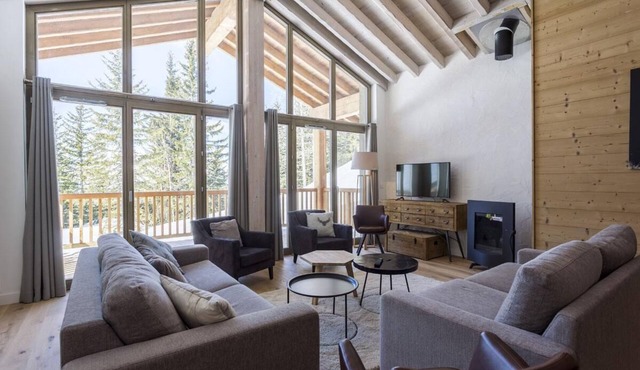 Wifi, sauna, balcony, parking, tv, ski locker, 125m², La Rosière