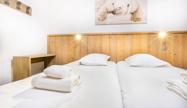 Wifi, ski-in/ski-out & foot of the slopes, 4th floor, view mountain, swimming pool, sauna, hammam