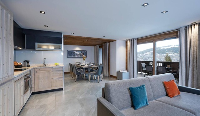 Wifi, ski-in/ski-out & foot of the slopes, view mountain, fitness, swimming pool, sauna, hammam