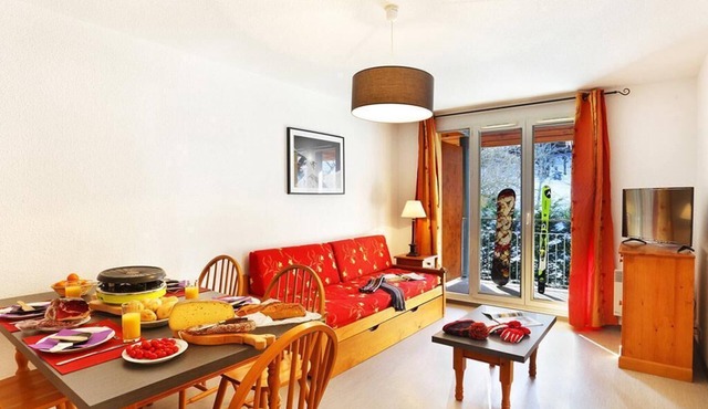 Wifi, ski lifts base, fitness, swimming pool, sauna, parking, ski locker, 39m², Ax-Les-Thermes