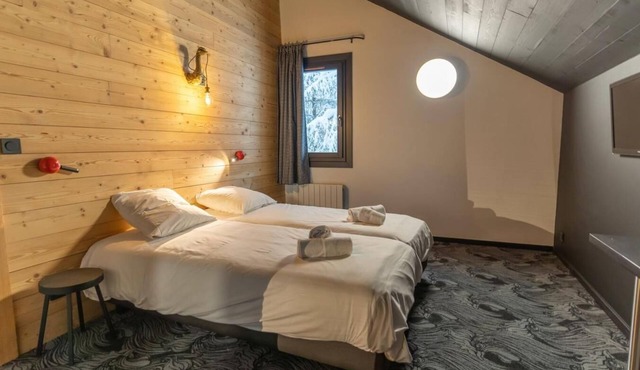 Wifi, swimming pool, sauna, hammam, parking, ski locker, 40m², Serre Chevalier