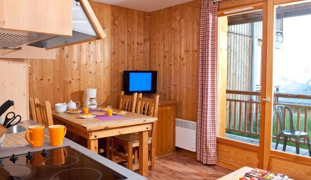 Wifi, swimming pool, sauna, terrace, balcony, parking, ski locker, 56m², La Féclaz