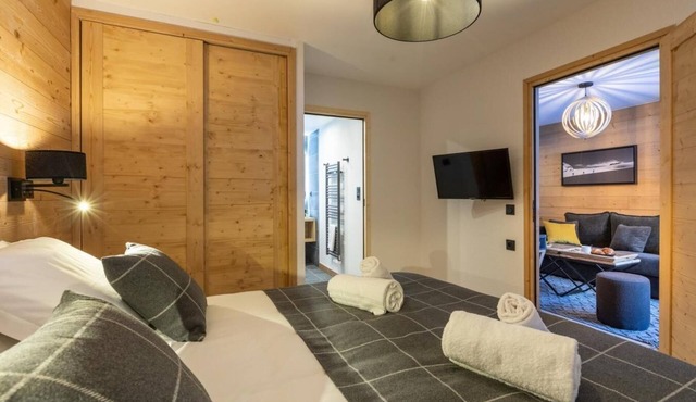 Wifi, swimming pool, sauna, hammam, terrace, balcony, parking, ski locker, 53-56m², Montalbert