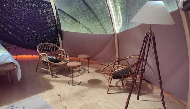 Wigwam les Étoiles Pour Toile de Fond