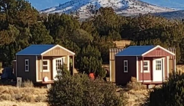 Wild West Themed Private Cabin at the Off Grid B&B